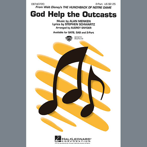 cover: God Help The Outcasts (from The Hunchback Of Notre Dame) (arr. Audrey Snyder), Bette Midler