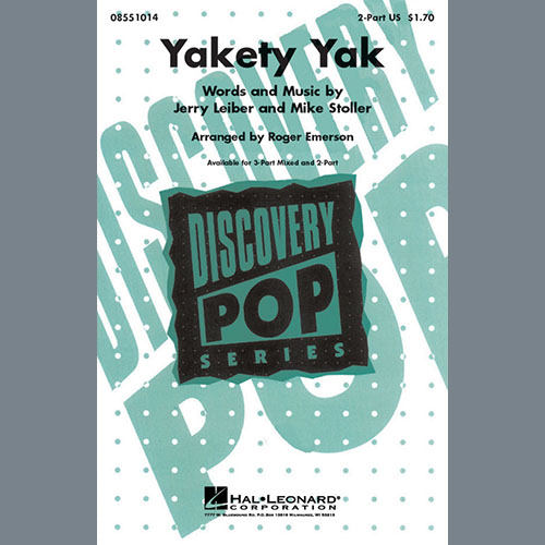 Produktbild zu: Yakety Yak (arr. Roger Emerson)