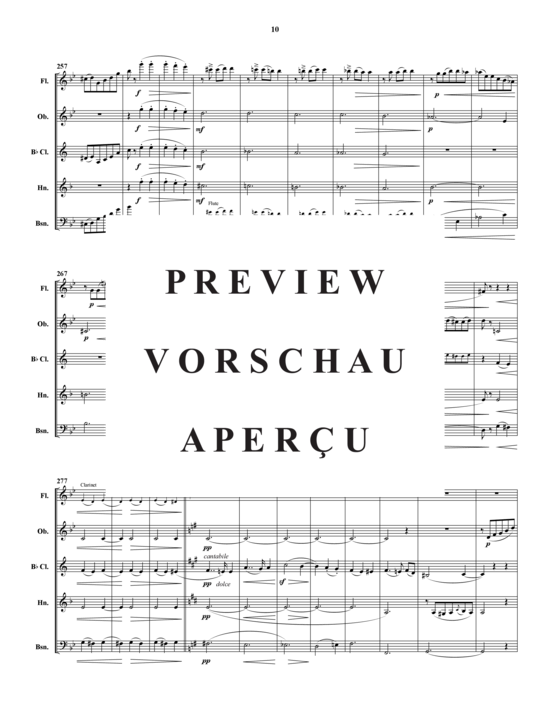 Produktgalerie: Seite 11 von 21 Quintette Pour Instruments a Vent , , (Holzbläser-Quintett)