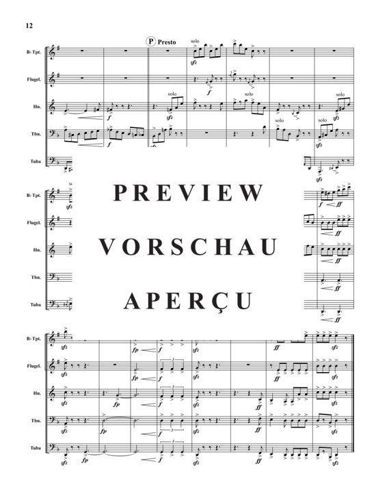 Produktgalerie: Seite 14 von 21 The Headless Horseman , , (Blechbläserquintett)