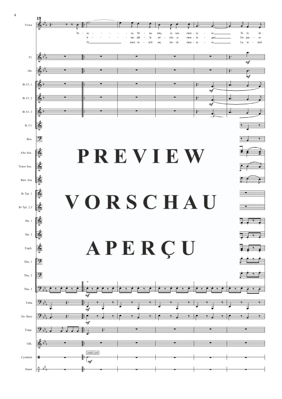 Product gallery: Page 7 of 11 Funiculì, Funiculà, , Solo Voice and Brass Band