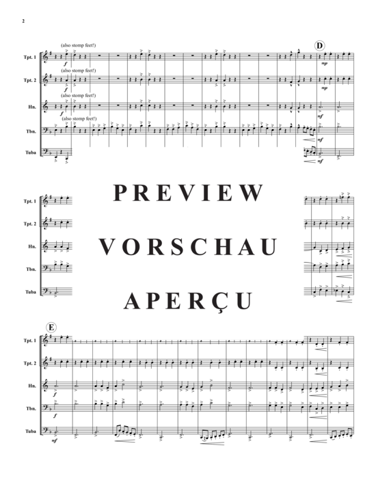 Produktgalerie: Seite 3 von 14 Las Chiapanecas , , (Blechbläserquintett)
