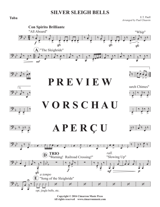 Produktgalerie: Seite 19 von 20 Silver Sleigh Bells , , (Blechbläserquintett)