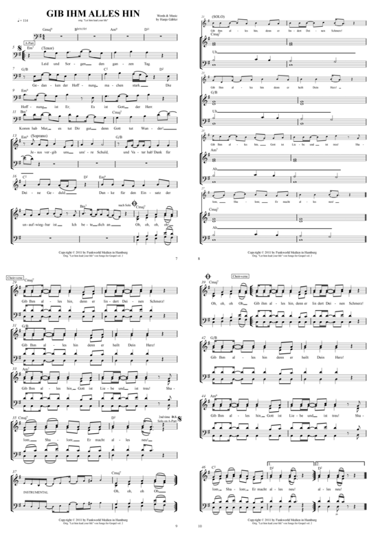 Product picture to: Gib ihm alles hinHanjo Gäbler