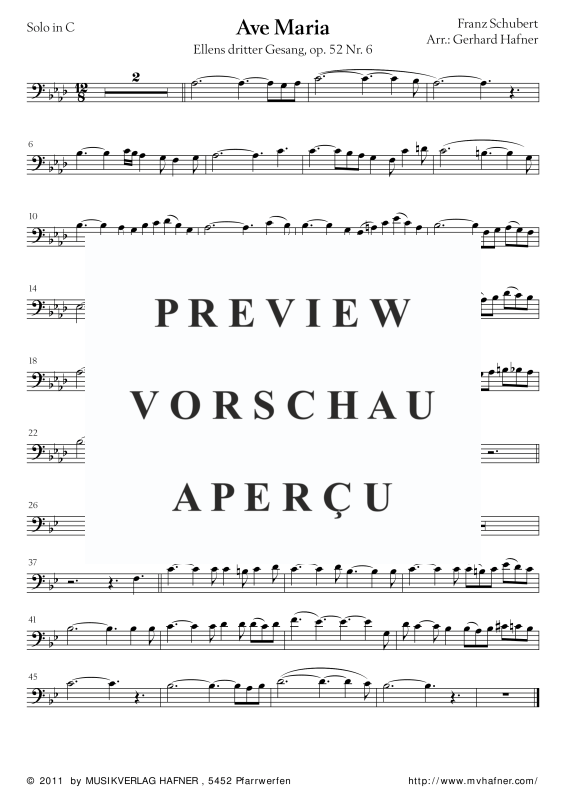 gallery: Ave Maria, , (Großes Blasorchester)