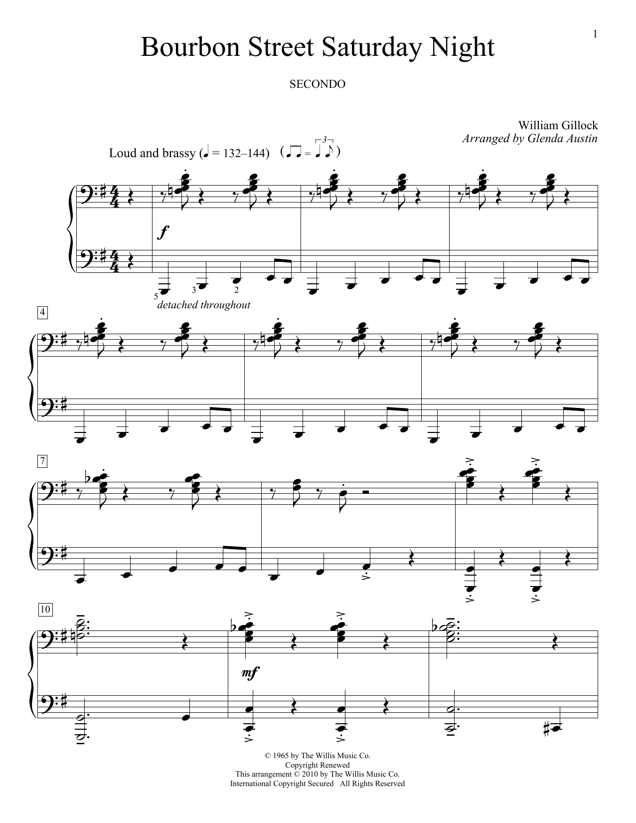 Produktbild zu: Bourbon Street Saturday Night