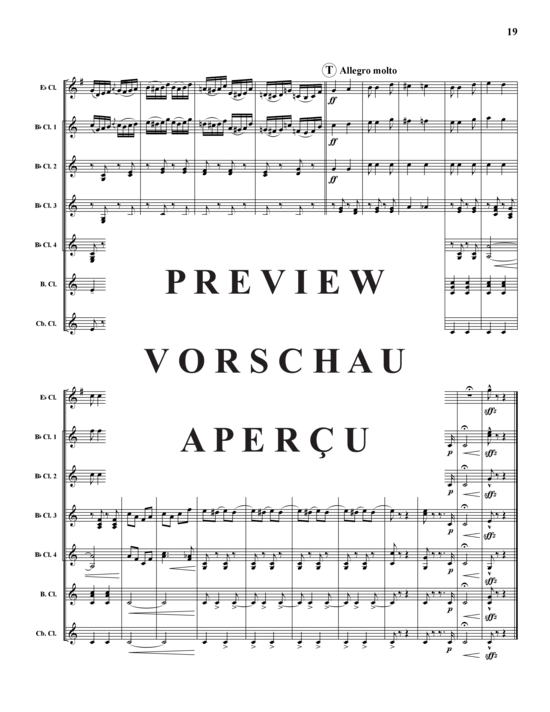 Product gallery: Page 20 of 21 Gypsy Baron Overture , , (clarinet choir)