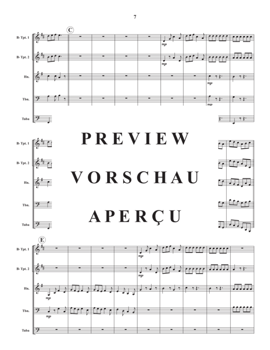 Produktgalerie: Seite 9 von 20 Adventure Suite , , (Blechbläser Quintett)