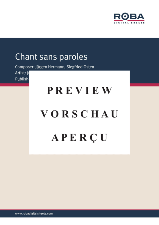 gallery: Chant sans paroles , , (Klavier + Gesang)