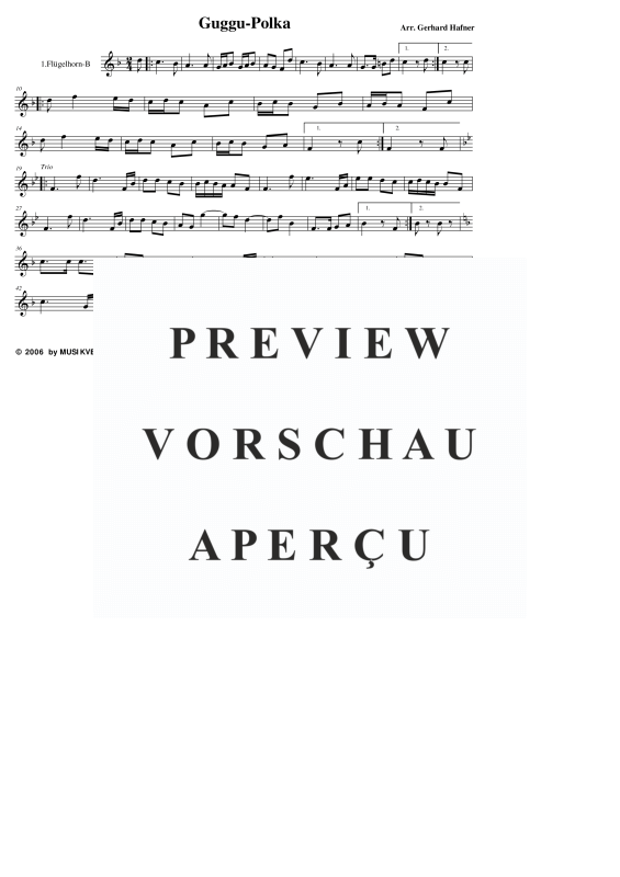 Product gallery: Page 4 of 11 Guggu-Polka, , (woodwind and brass)