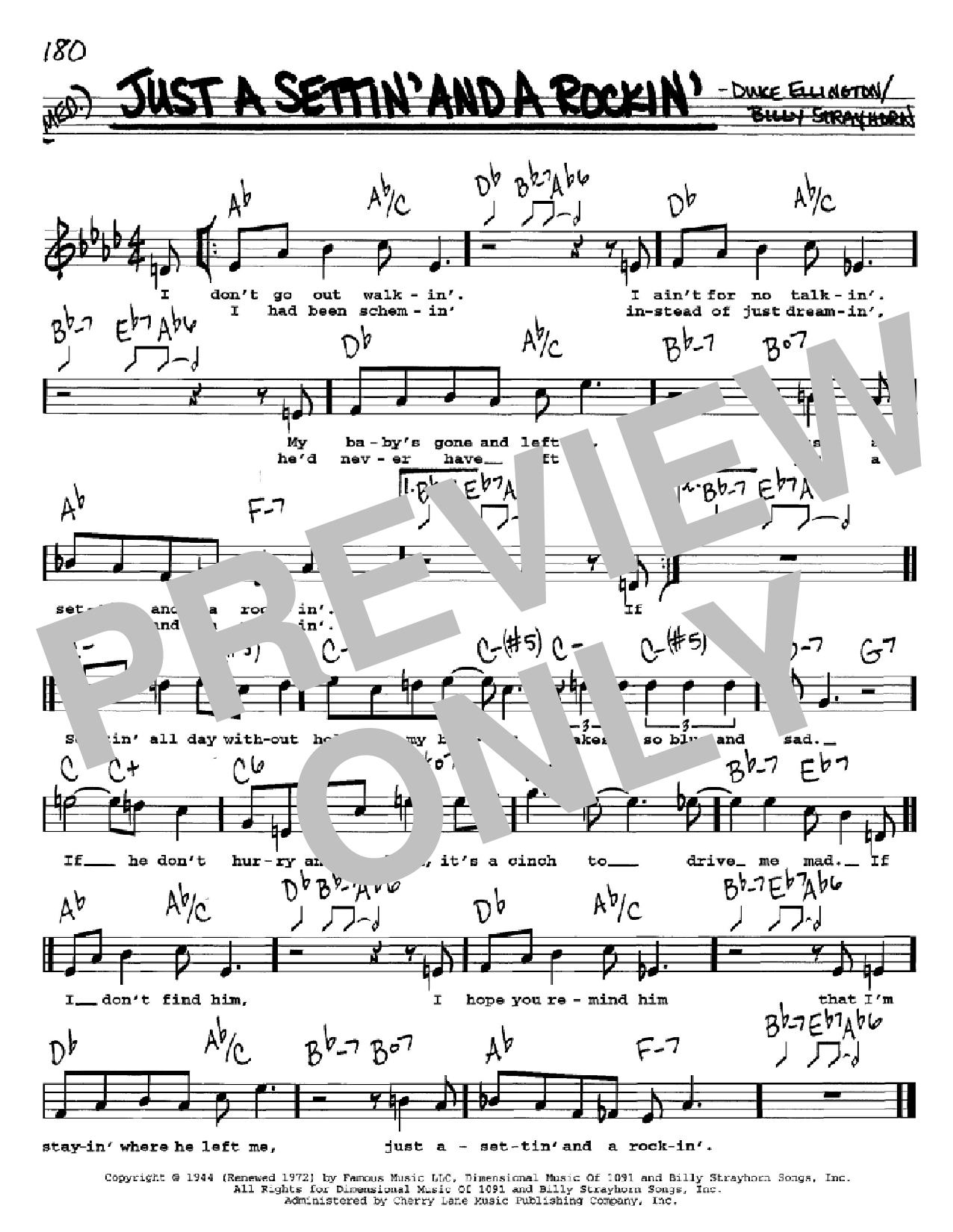 Produktbild zu: Just A Settin' And A Rockin'