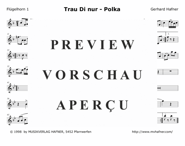 Product gallery: Page 8 of 11 Trau Di nur, , (Mixed ensemble woodwind and brass)