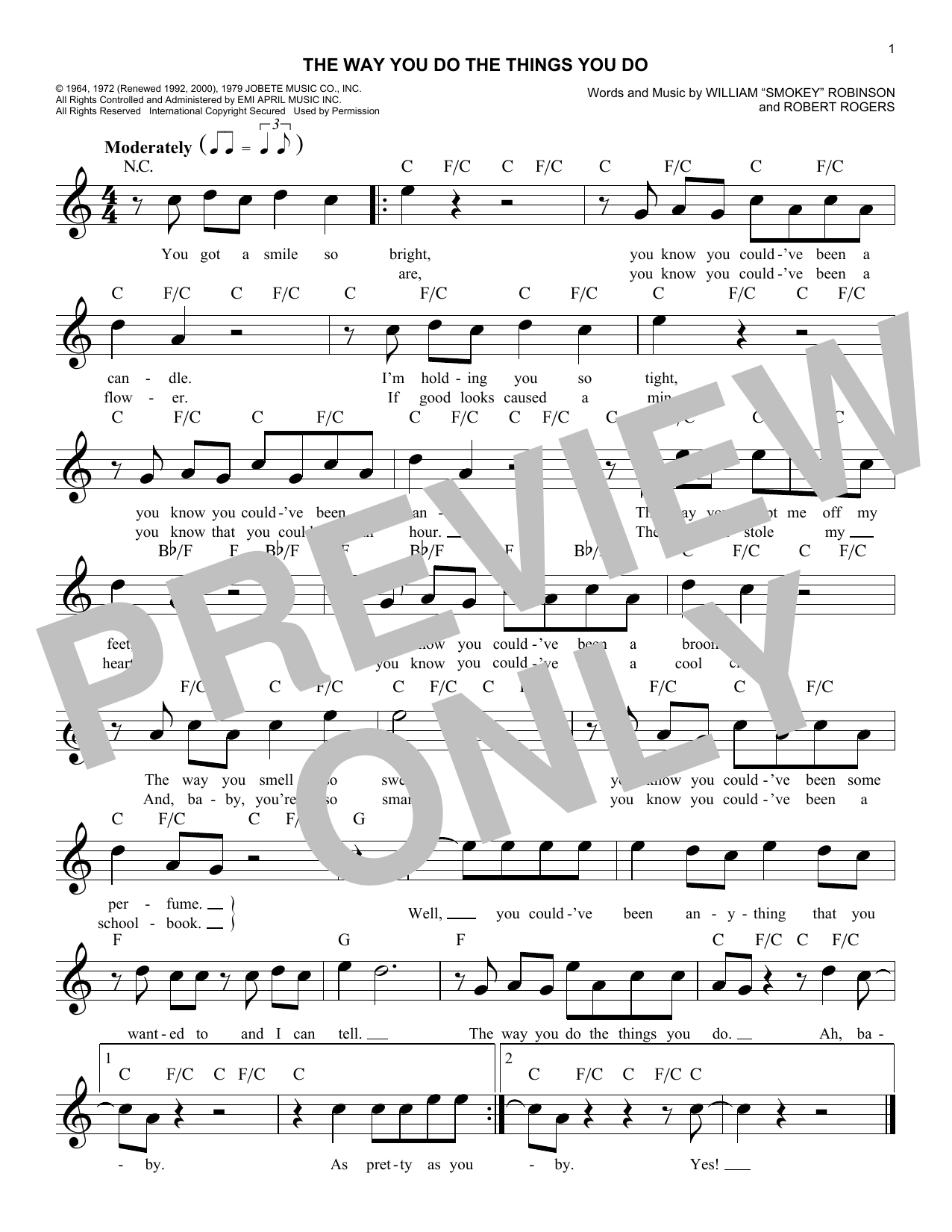 Produktgalerie: Seite 1 von 1 The Way You Do The Things You Do, The Temptations