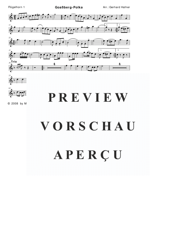 Product gallery: Page 4 of 11 Goaßberg-Polka, , (woodwind and brass)