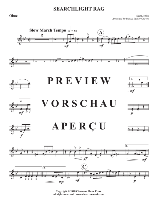 gallery: Searchlight Rag , , (Holzbläser Quintett)