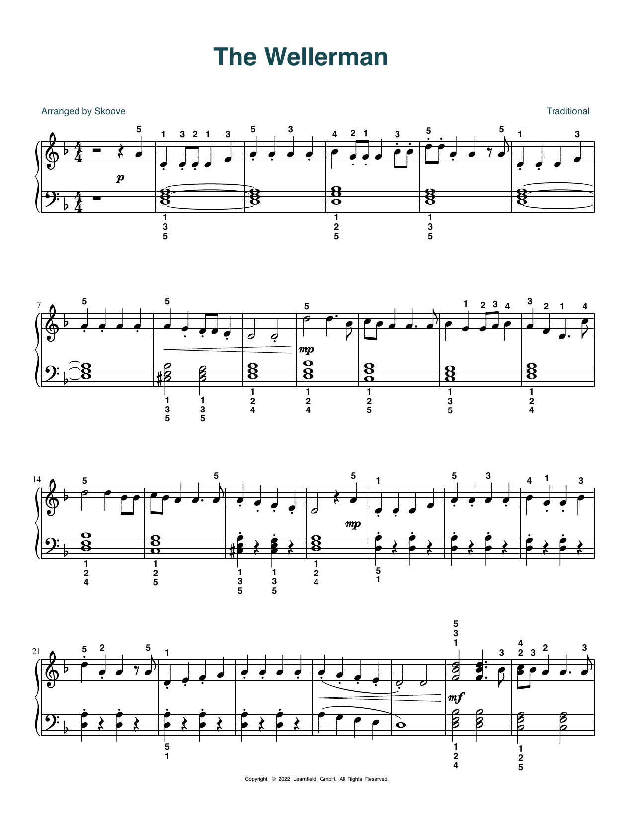 Product picture to: The Wellerman (arr. Skoove)