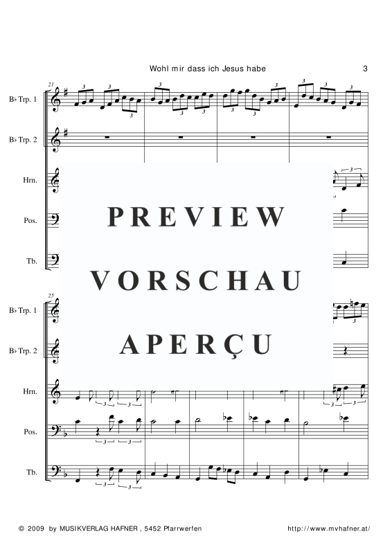 gallery: Jesus bleibet meine Freude, , (Blechbläser Quintett)