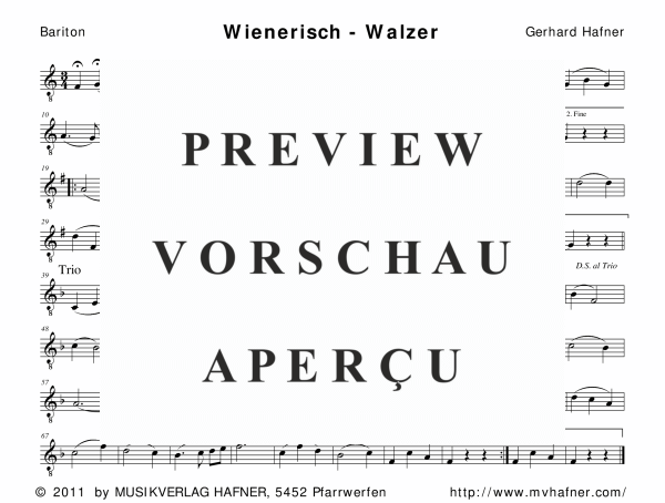 Product gallery: Page 9 of 11 Wienerisch - Walzer, , (woodwind and brass)