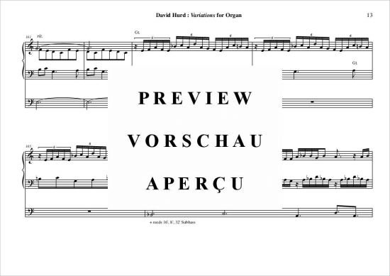 Product gallery: Page 14 of 19 Variations , , (Orgel Solo)