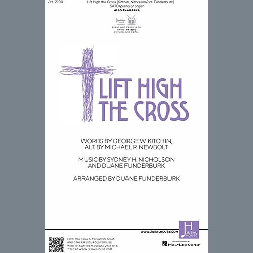 cover: Lift High the Cross (arr. Duane Funderburk), Sydney H. Nicholson, Chor