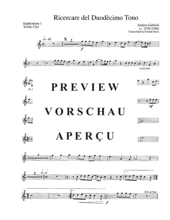 Product gallery: Page 10 of 14 Ricercare del Duodecimo Tono , , (Tuba Quartett EETT)