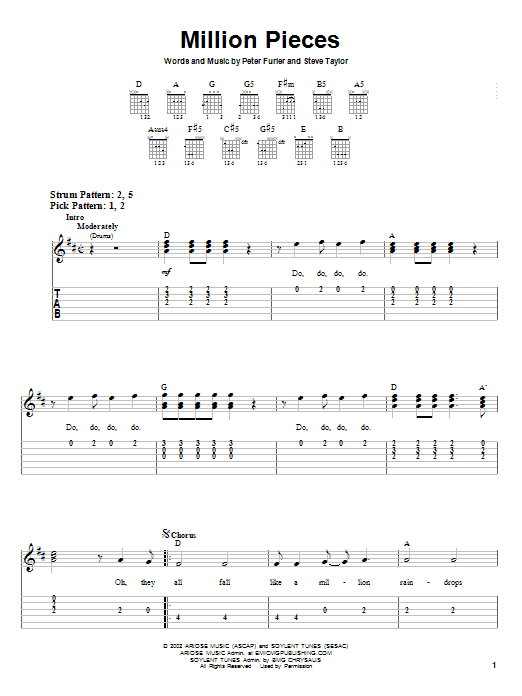 Product gallery: Page 1 of 1 Million Pieces, Newsboys