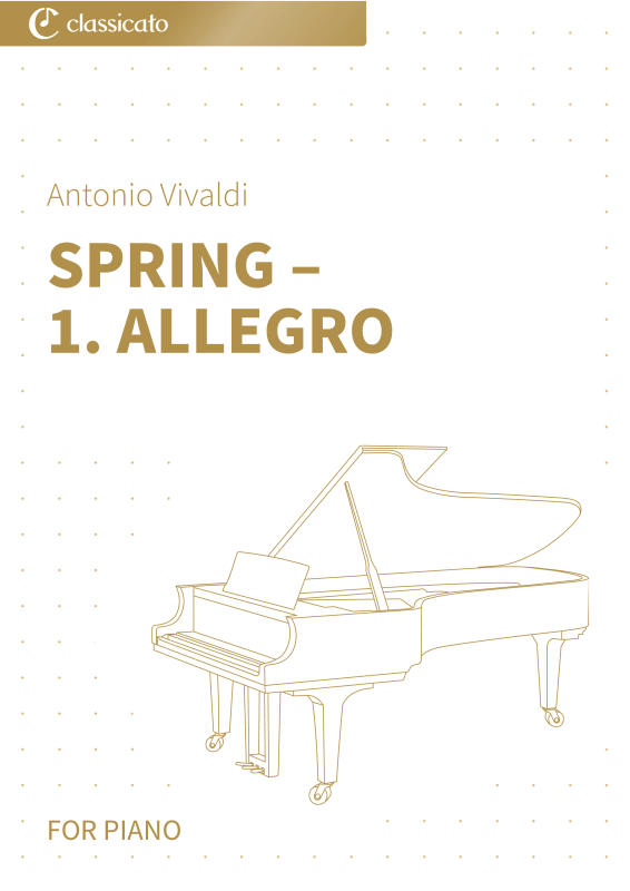 Produktbild zu: Spring - 1. Allegro - simplified versionAntonio Vivaldi