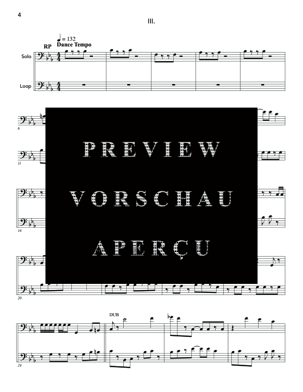 Product gallery: Page 8 of 11 Looping Etudes, , (bass key instrument and loop pedal)