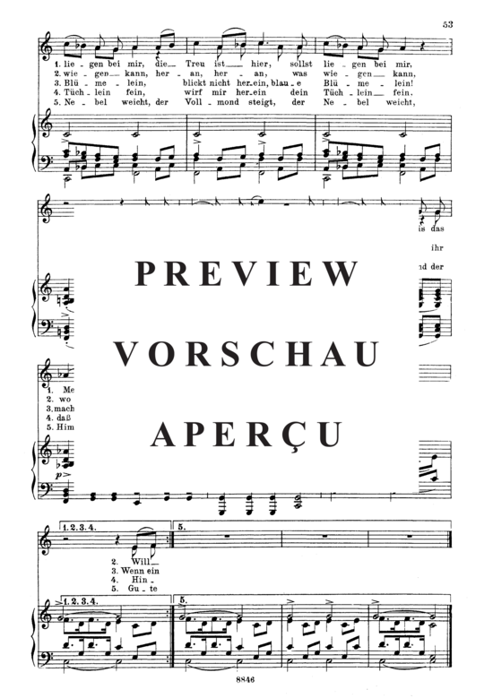 gallery: Des Baches Wiegenlied, D.795-20 (Die Schöne Müllerin) , ,  (Gesang mittel + Klavier)
