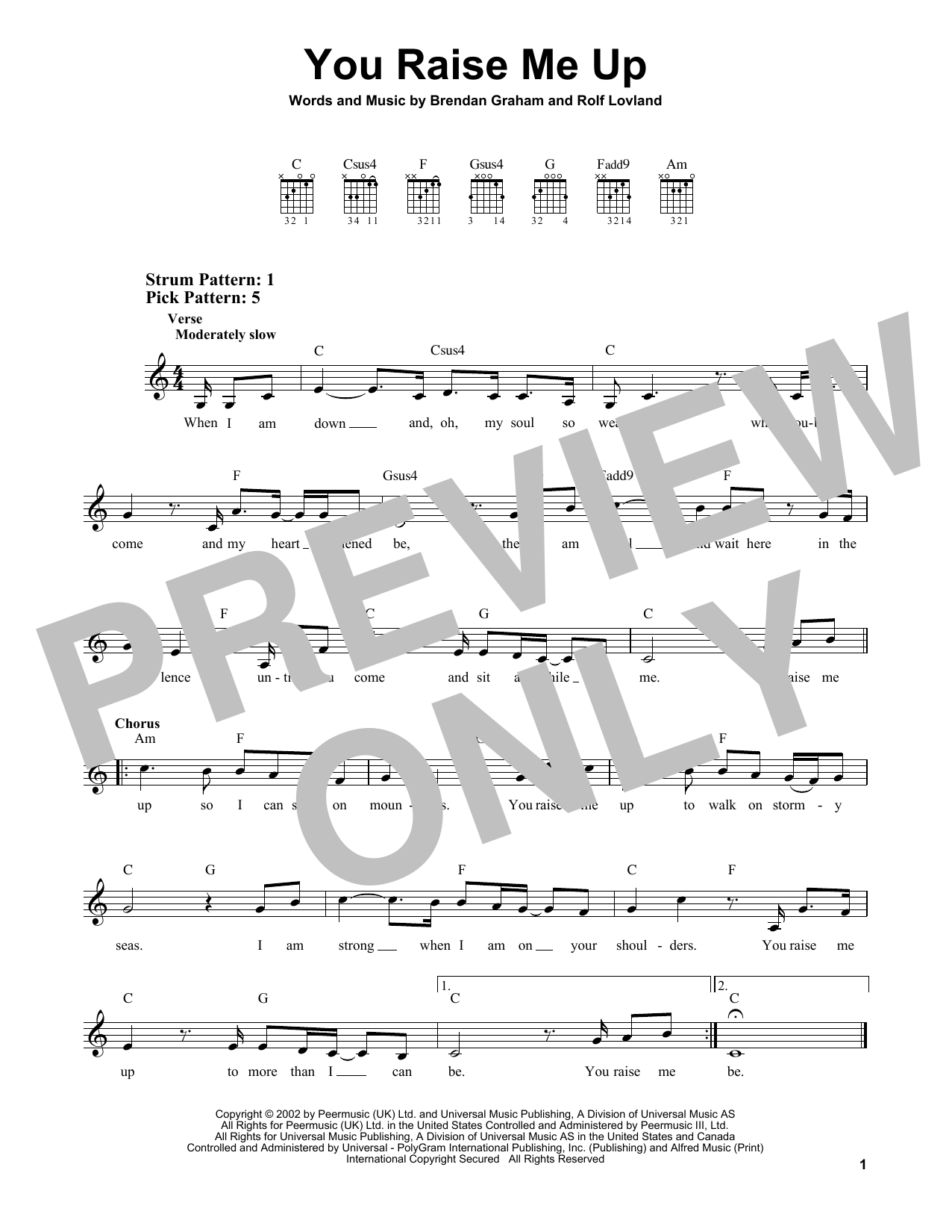 Product gallery: Page 1 of 1 You Raise Me Up, Josh Groban