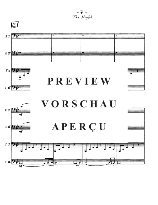 Product gallery: Page 9 of 21 The Night , , (Tuba Quartet EETTt)