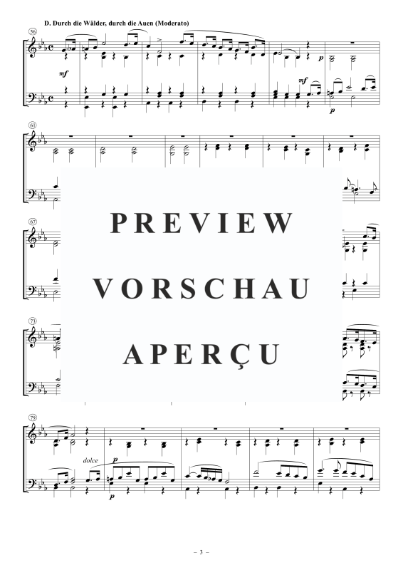 Produktgalerie: Seite 4 von 11 Potpourri aus C. M. v. Weber’s Oper Der Freischütz, , Posaunenchor