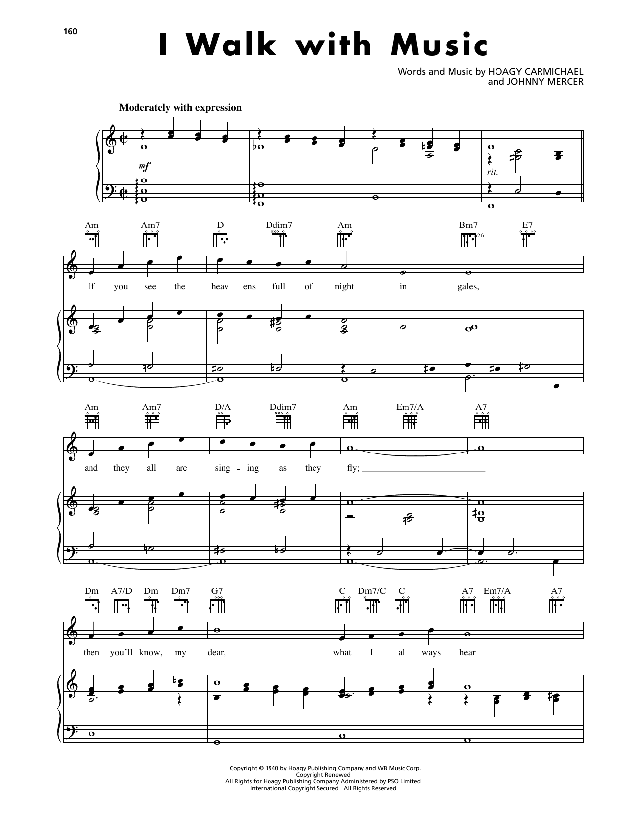 Product picture to: I Walk With Music