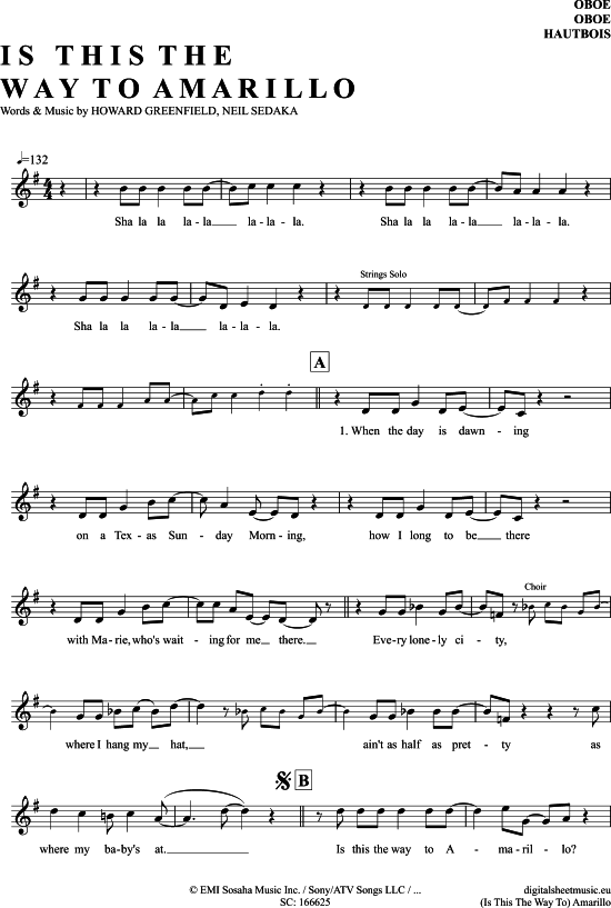 Produktbild zu: Is This The Way To Amarillo Hermes House Band/Tony Christie