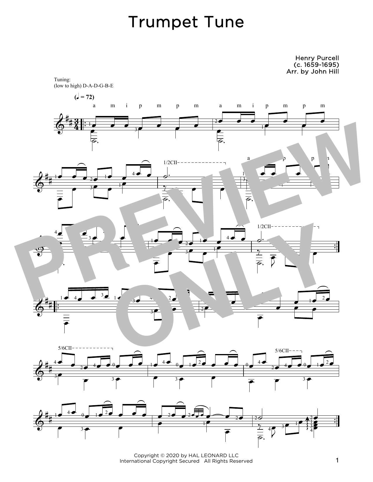Produktbild zu: Trumpet Tune