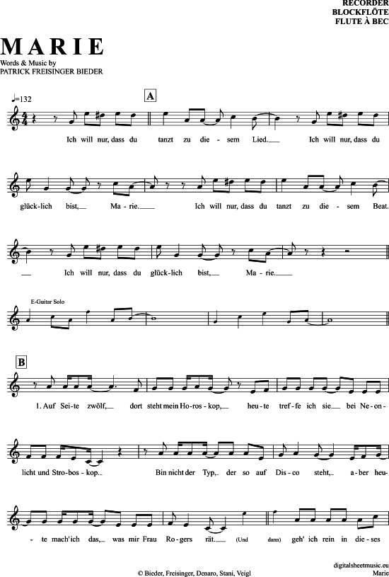 Product picture to: Marie Alle Achtung