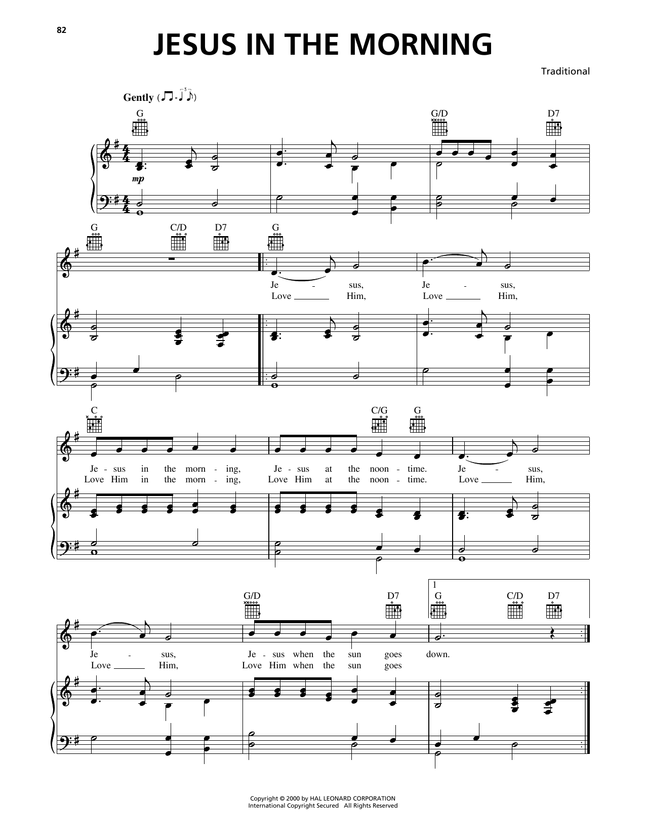 Produktbild zu: Jesus In The Morning