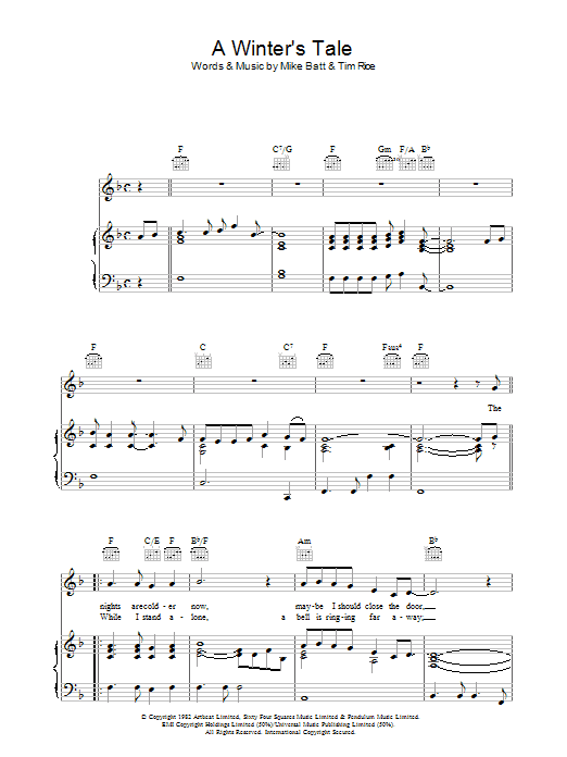 Produktgalerie: Seite 1 von 1 A Winter's Tale, David Essex, Gesang, Gitarre, Klavier