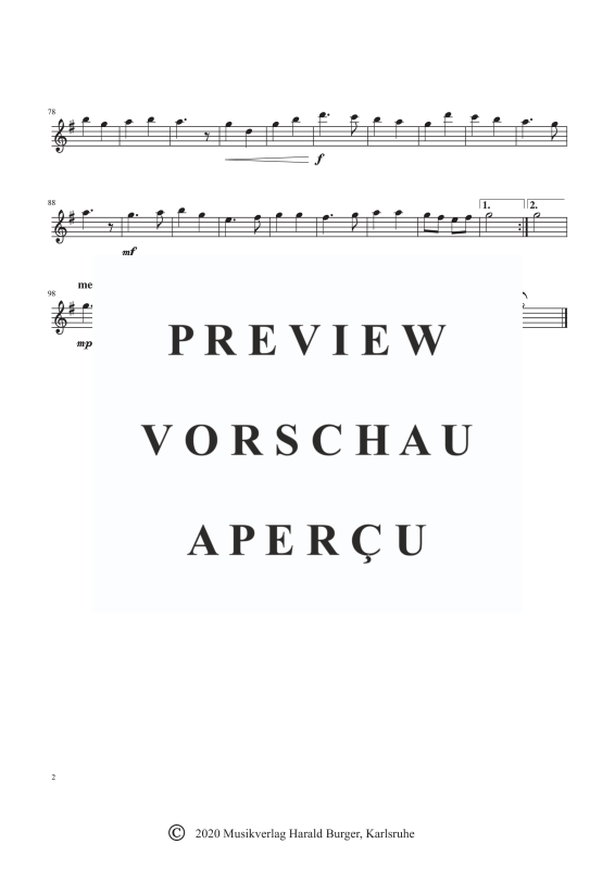 gallery: Herkules Trilogie, , Zupforchester - Einzelstimmen