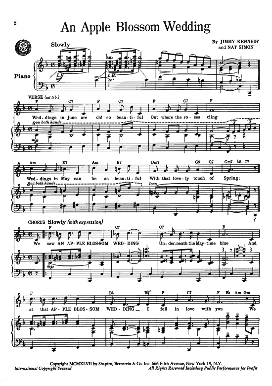 Produktbild zu: An Apple Blossom Wedding  Buddy Clark 