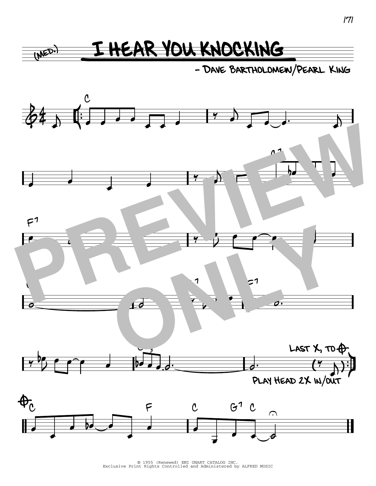 Product gallery: Page 1 of 1 I Hear You Knocking, Fats Domino