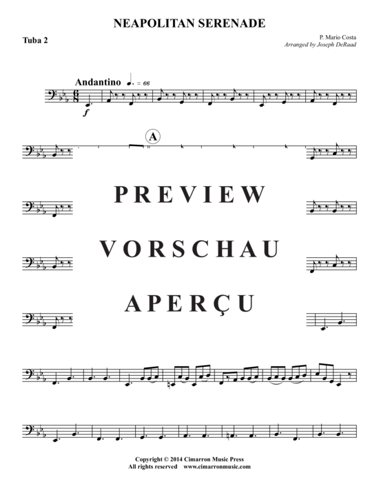 Product gallery: Page 16 of 17 Neapolitan Serenade , , (2x Baritone, 2x Tuba)