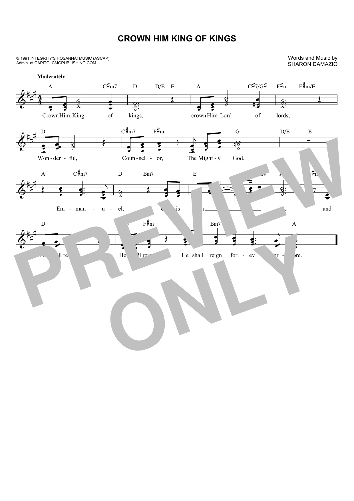 Produktbild zu: Crown Him King Of Kings