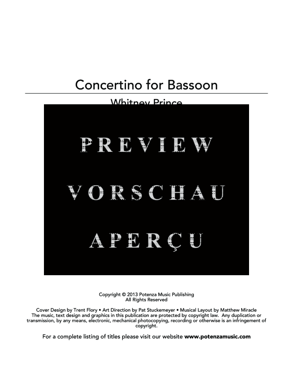 gallery: Concertino, , (Fagott und Klavier)