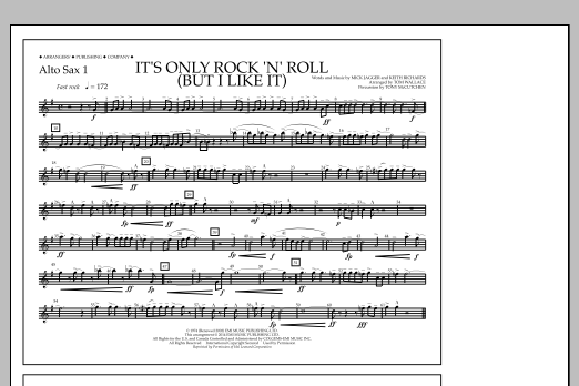 Produktbild zu: It's Only Rock 'n' Roll (But I Like It) - Alto Sax 1