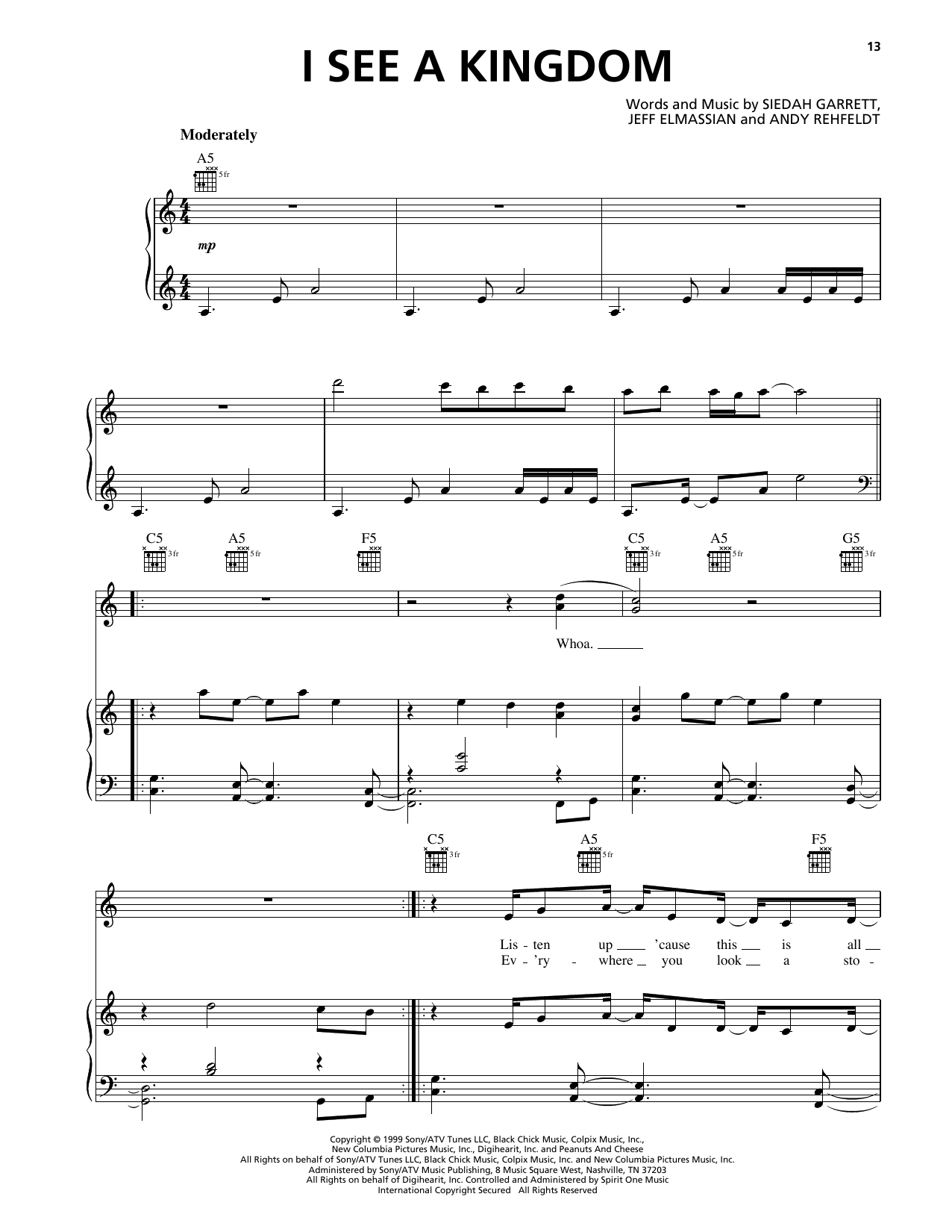 Produktbild zu: I See A Kingdom (from The Adventures Of Elmo In Grouchland)