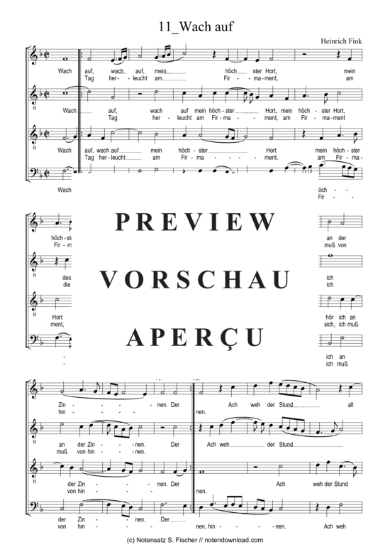 Produktgalerie: Seite 2 von 4 Wach auf , , (Gemischter Chor)