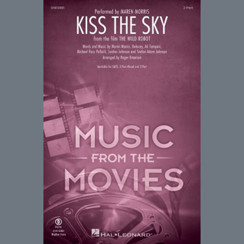 cover: Kiss The Sky (from The Wild Robot) (arr. Roger Emerson), Maren Morris, Chor
