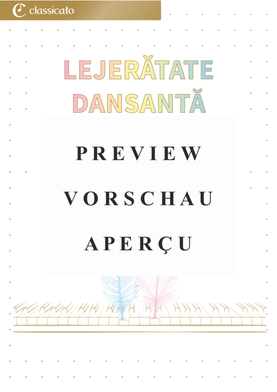 Produktgalerie: Seite 2 von 11 Lejeratate dansanta - Lucrari pentru pian simplificate - vesele, jucause si însufletite, , Klavier Solo