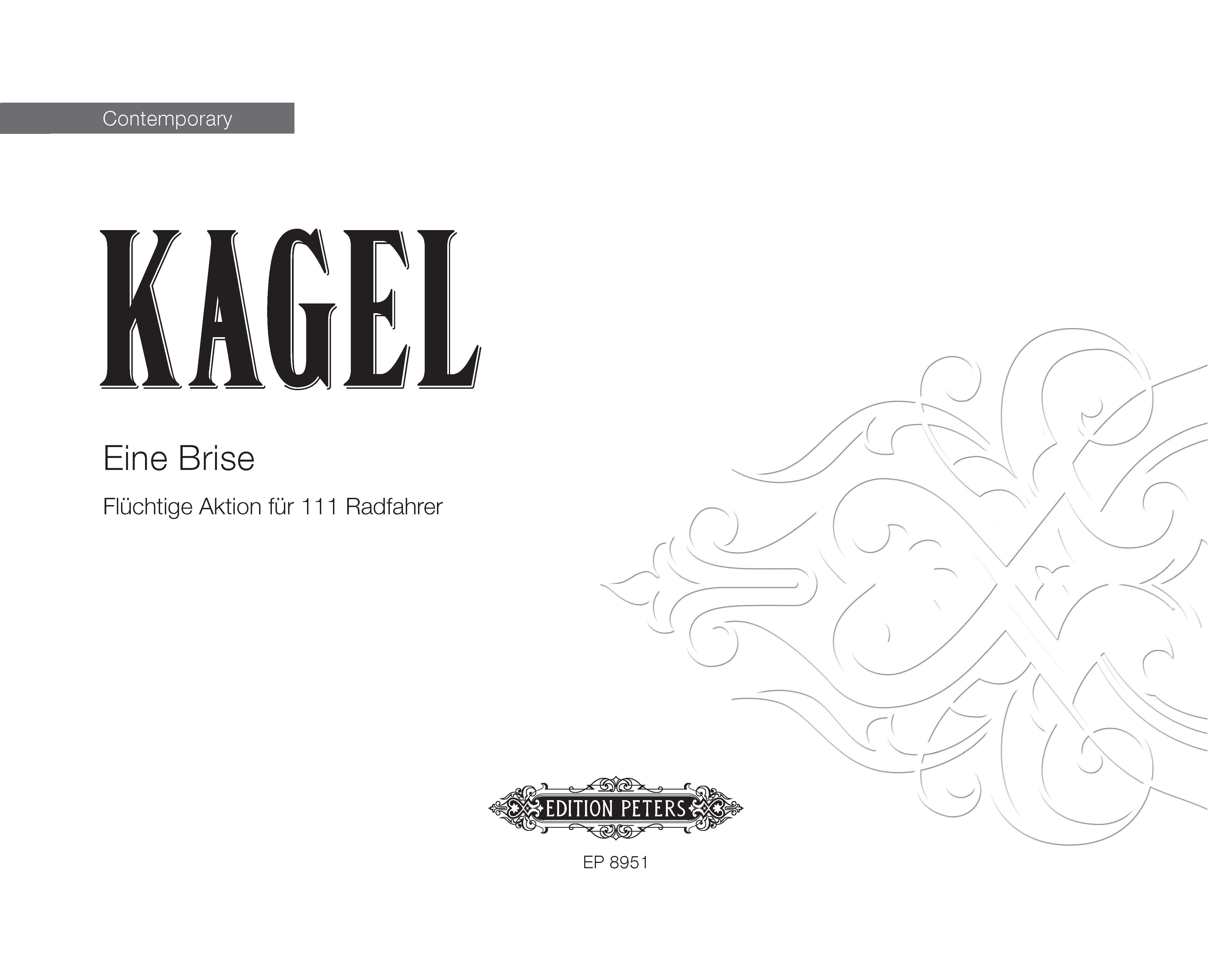 cover: Eine Brise (A Breeze), Mauricio Kagel